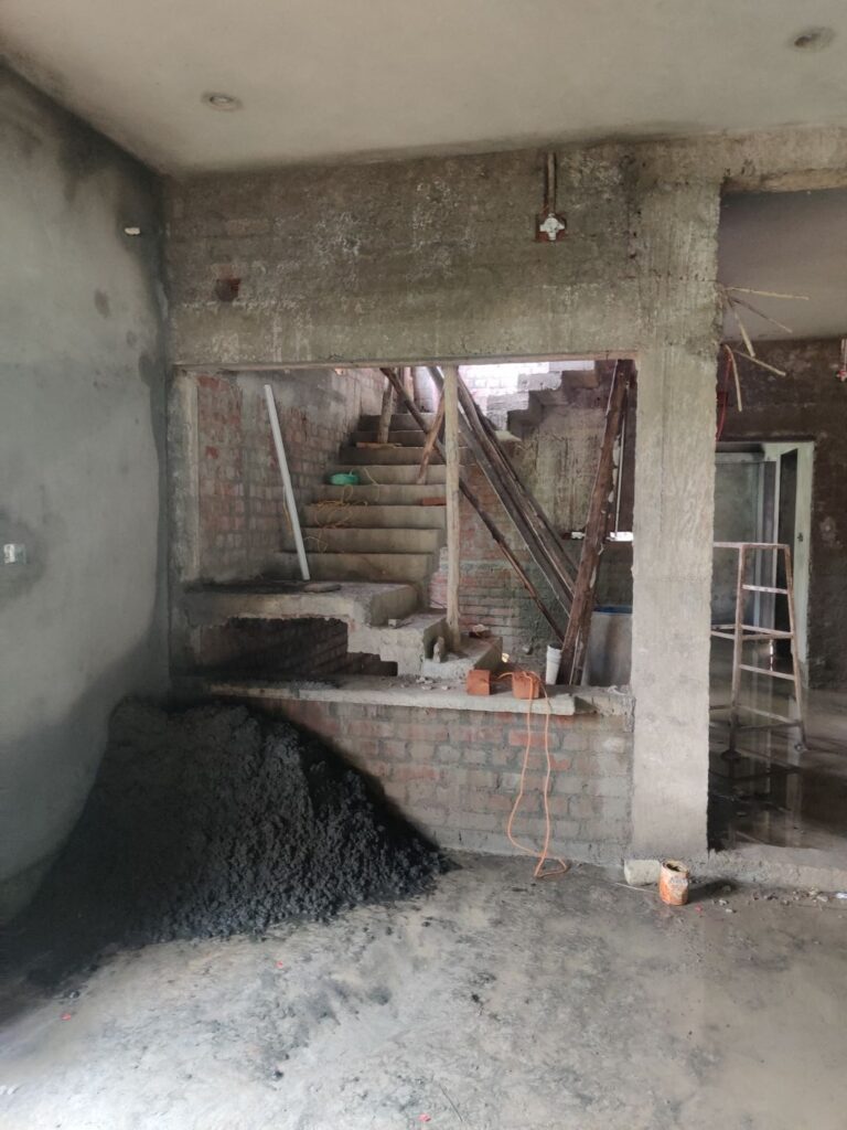 construction work going on